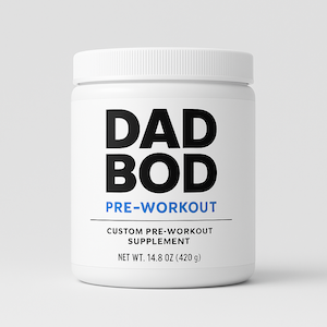 Custom Pre-Workout Tub